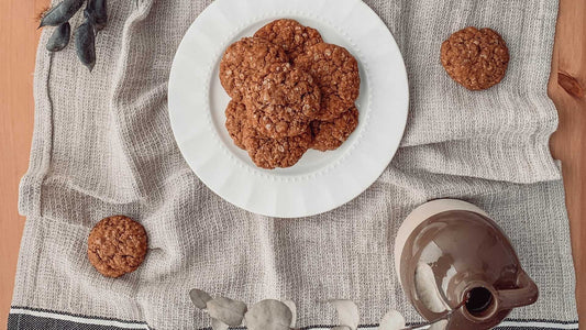 Ginger & Molasses Oatmeal Cookies