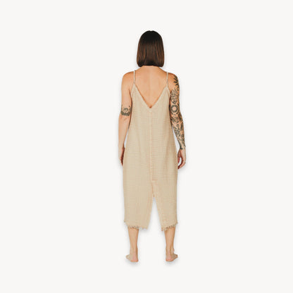 POKOLOKO Crinkle Palazzo Pants #color_crinkle-beige