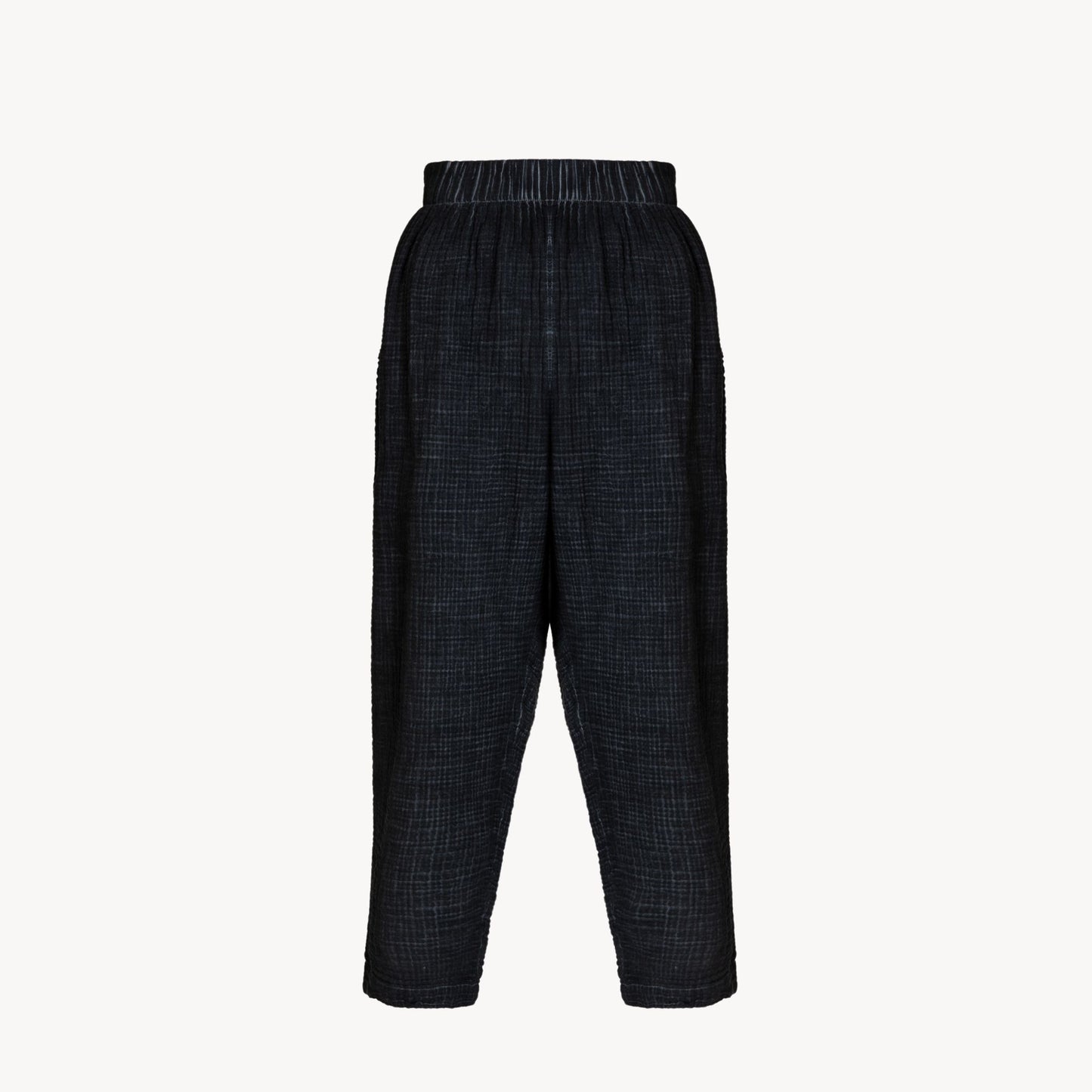 POKOLOKO Crinkle Slouchy Pants #color_crinkle-black