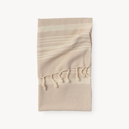 POKOLOKO Hasir Hand Towel #color_cream-hasir