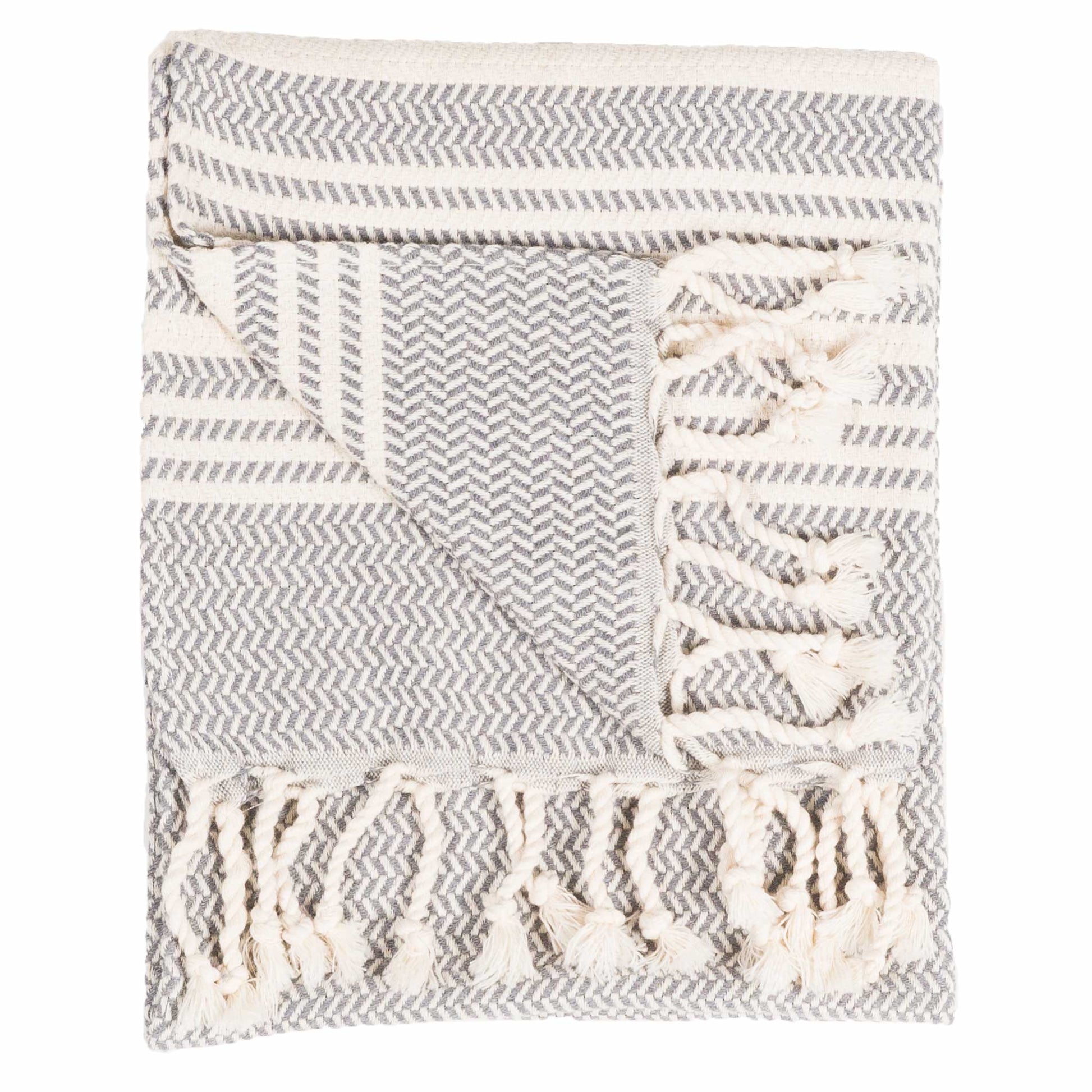 POKOLOKO Hasir Hand Towel #color_slate-hasir