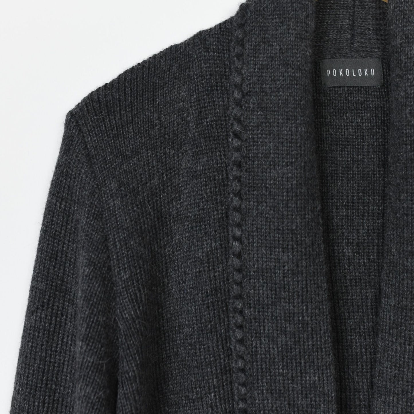 POKOLOKO Alice Sweater #color_charcoal