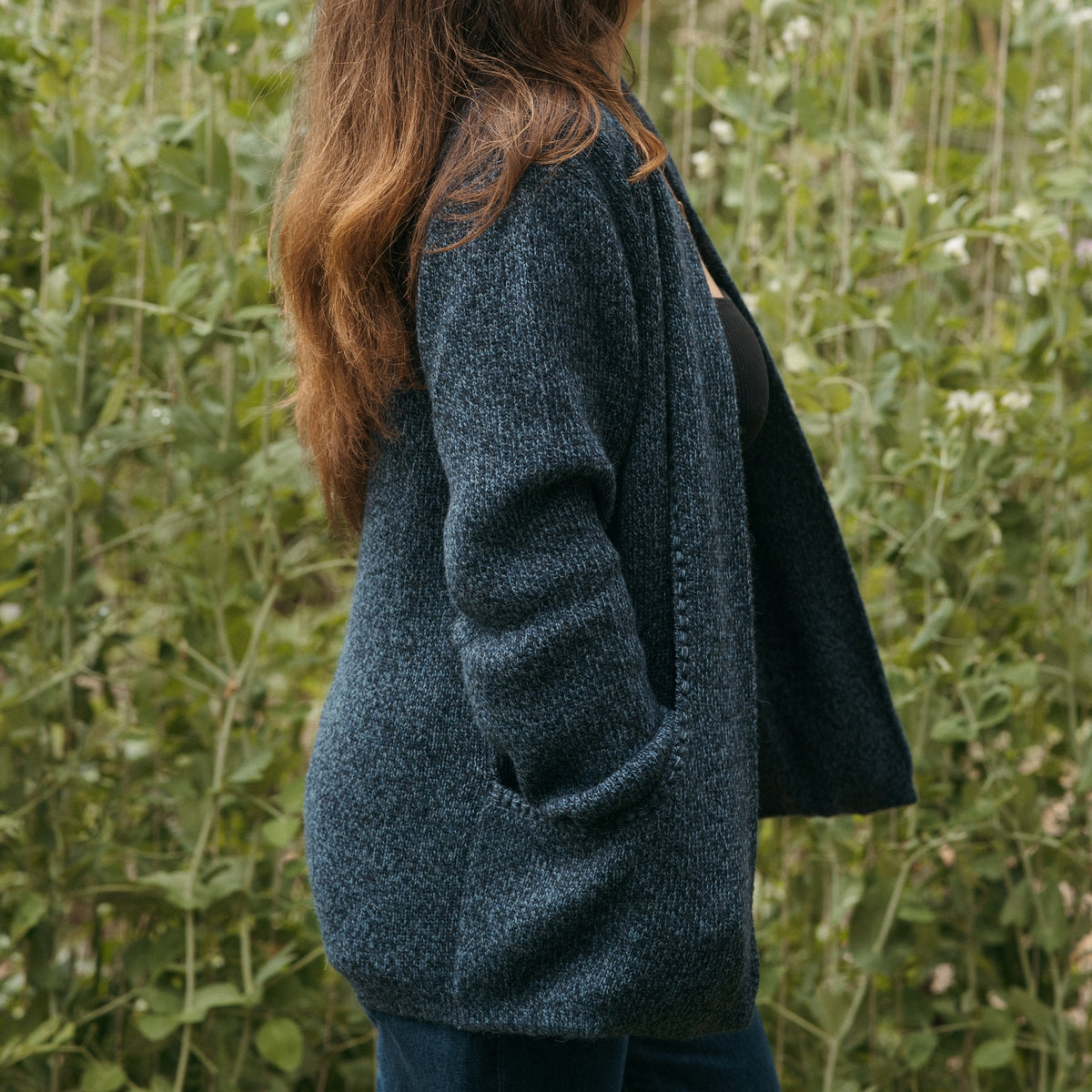 POKOLOKO Alice Sweater #color_heathered-navy