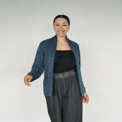 POKOLOKO Alice Sweater #color_heathered-navy