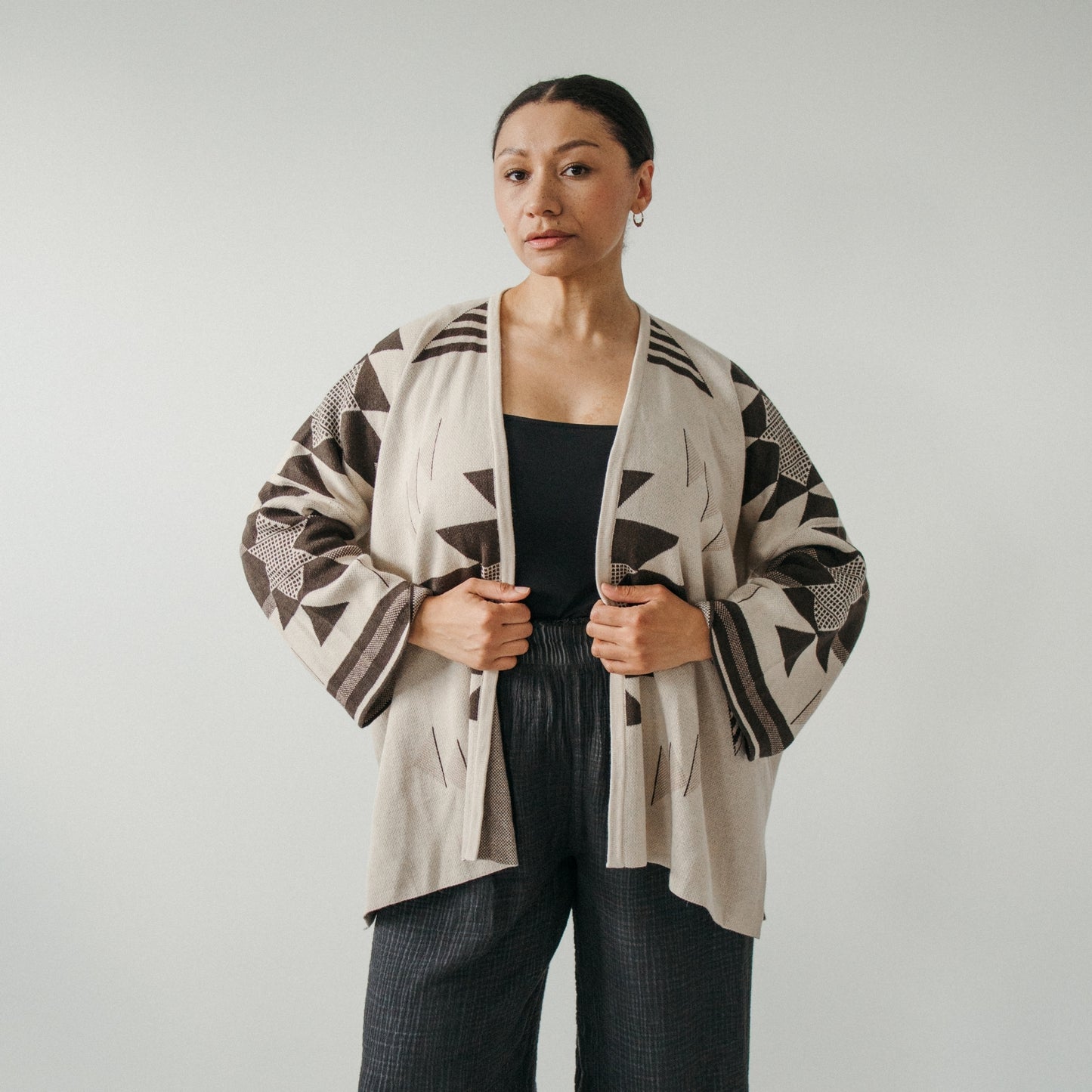 Jacqueline Jacquard Sweater