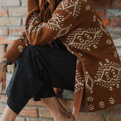 POKOLOKO Sarahkate Sweater #color_cinnamon-beige