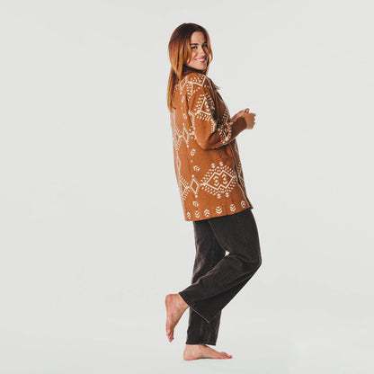 POKOLOKO Sarahkate Sweater #color_cinnamon-beige