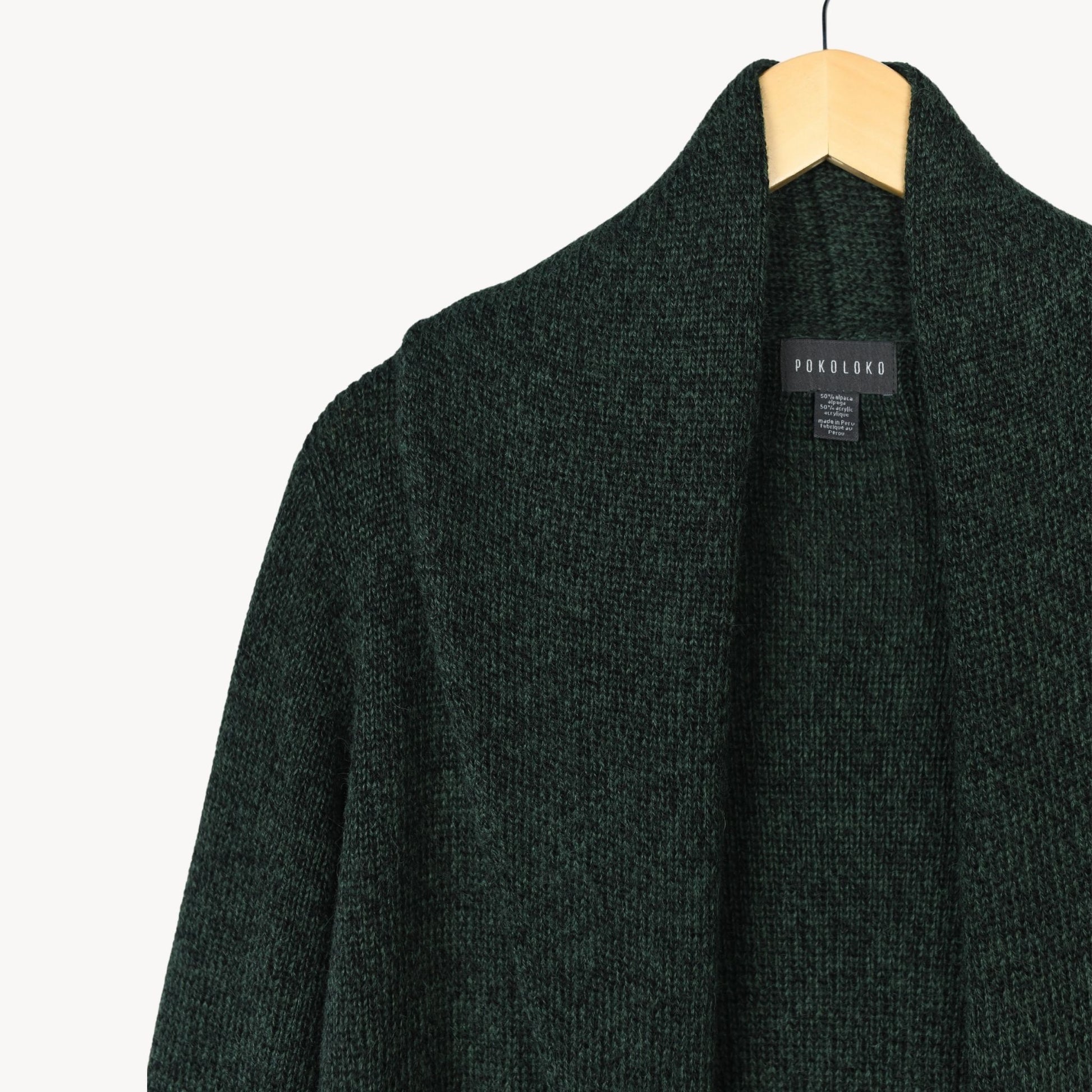 POKOLOKO Mia Sweater #color_marled-green-mia