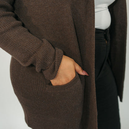 POKOLOKO Mia Sweater #color_chocolate-mia