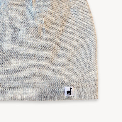 POKOLOKO Alpaca Fleece Lined Hat #color_fleece-lined-clear-grey