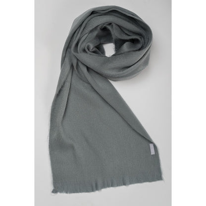 POKOLOKO Solid Alpaca Seamless Scarf #color_fossil
