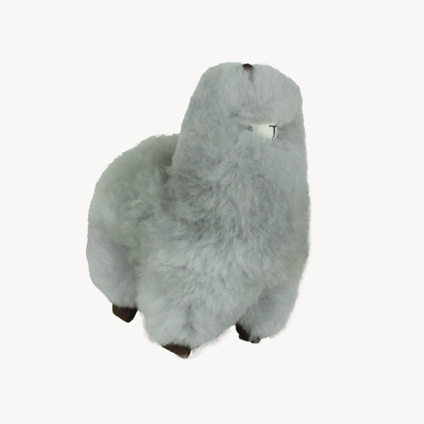 POKOLOKO Alpaca Fur Standing Alpaca #color_grey-fur