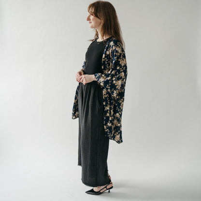 POKOLOKO Ubud Cover-Up #color_floral-navy