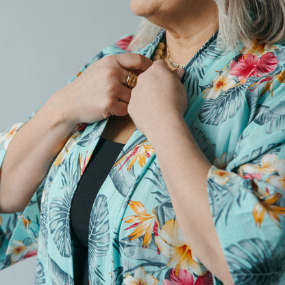 POKOLOKO Ubud Cover-Up #color_tropical-aqua