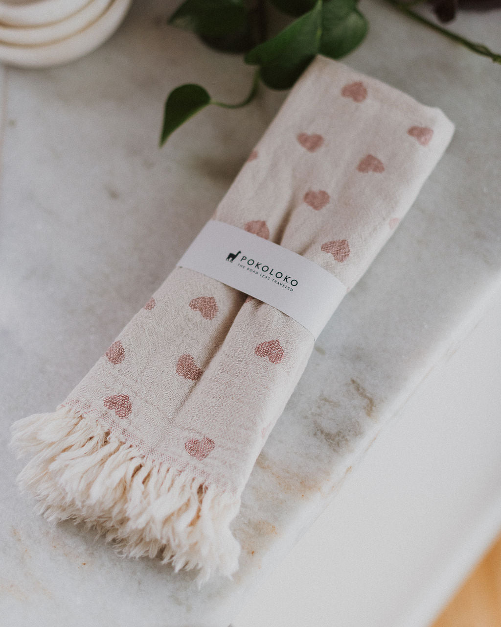 Serviettes de toilette Have a Heart - Lot de 2