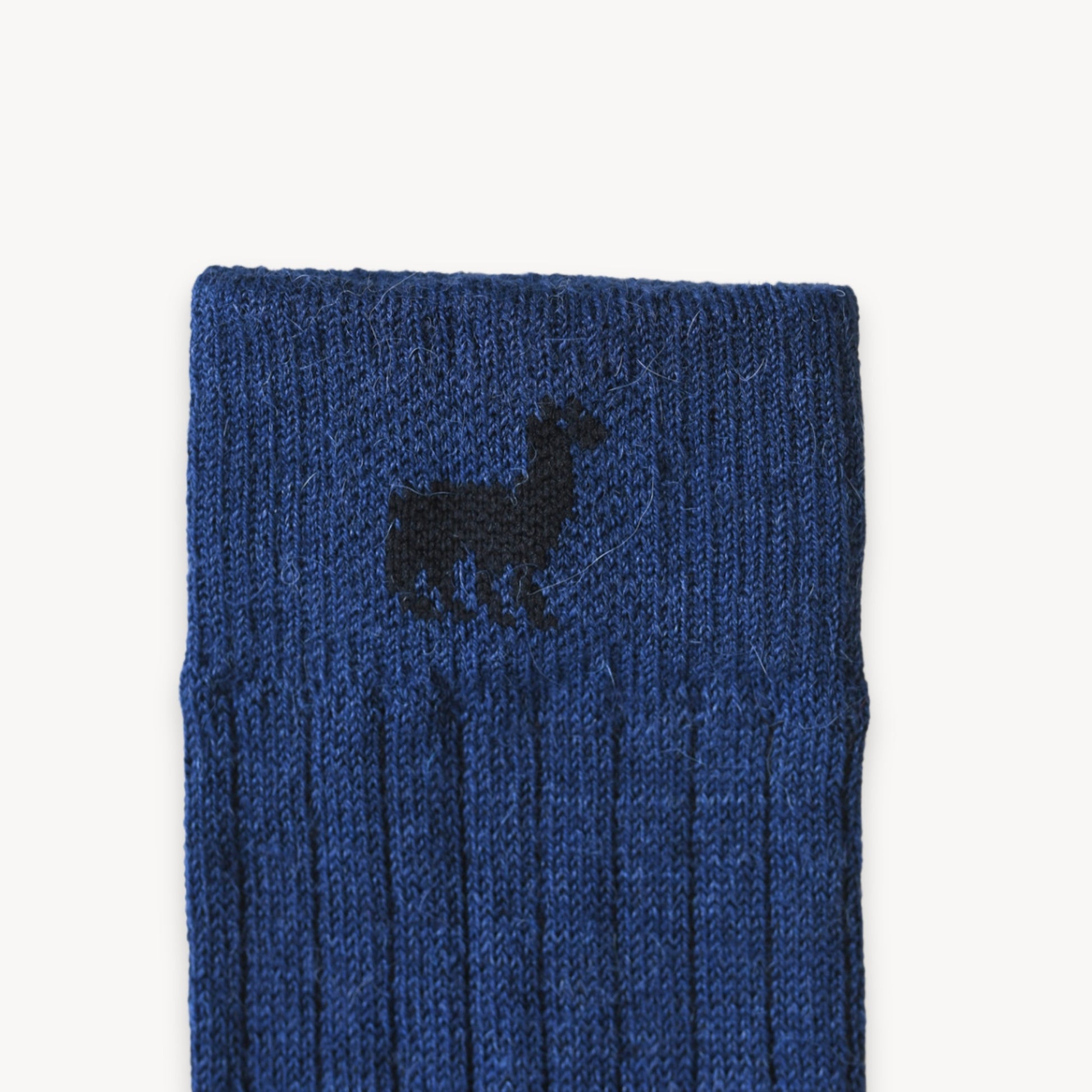 POKOLOKO Everyday Alpaca Socks #color_night-blue