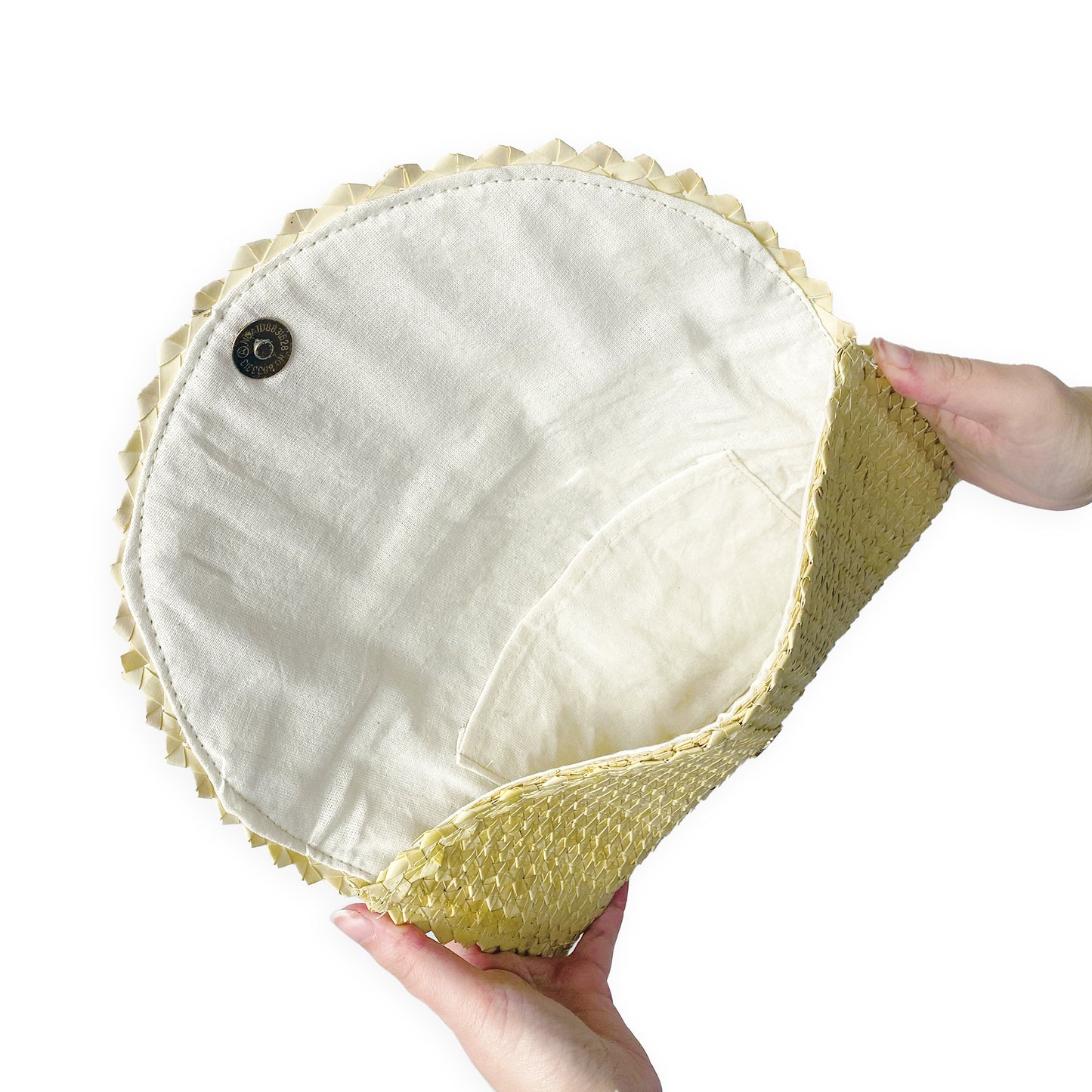 POKOLOKO Palm Leaf Clutch #color_palm-leaf