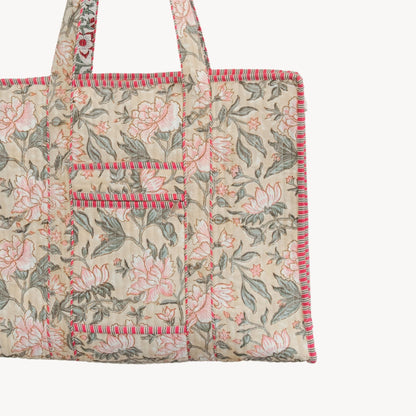 Warmth Block Print Tote
