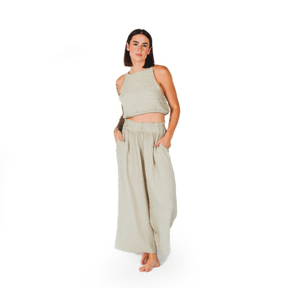 POKOLOKO Crinkle Keyhole Tank #color_crinkle-grey