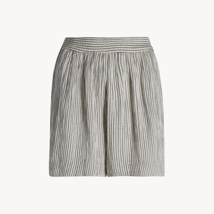 Striped Crinkle Shorts
