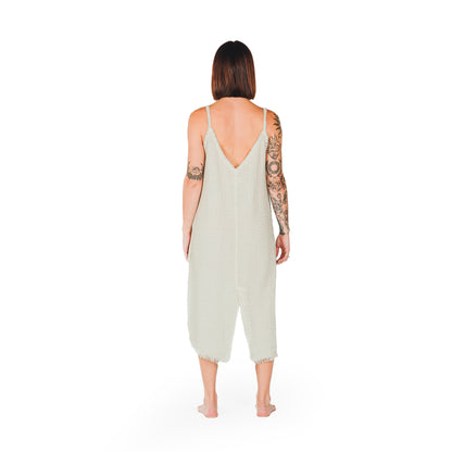 POKOLOKO Crinkle Strappy Dress #color_crinkle-grey