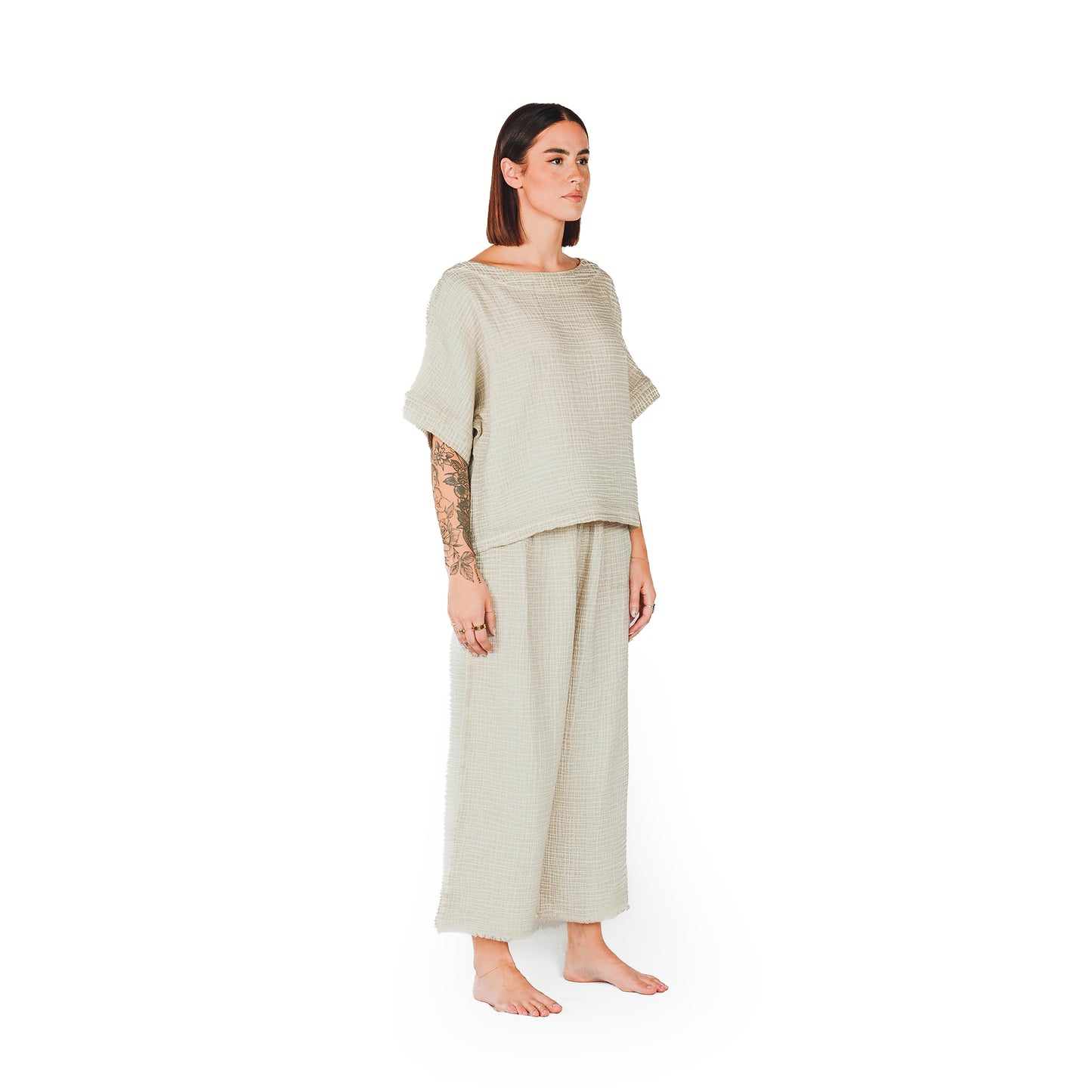 POKOLOKO Crinkle Boat Top #color_crinkle-grey