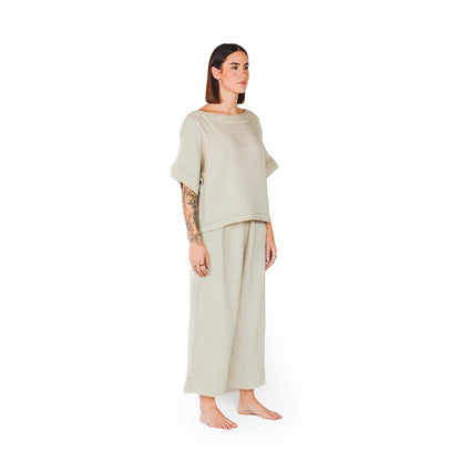 POKOLOKO Crinkle Boat Top #color_crinkle-grey