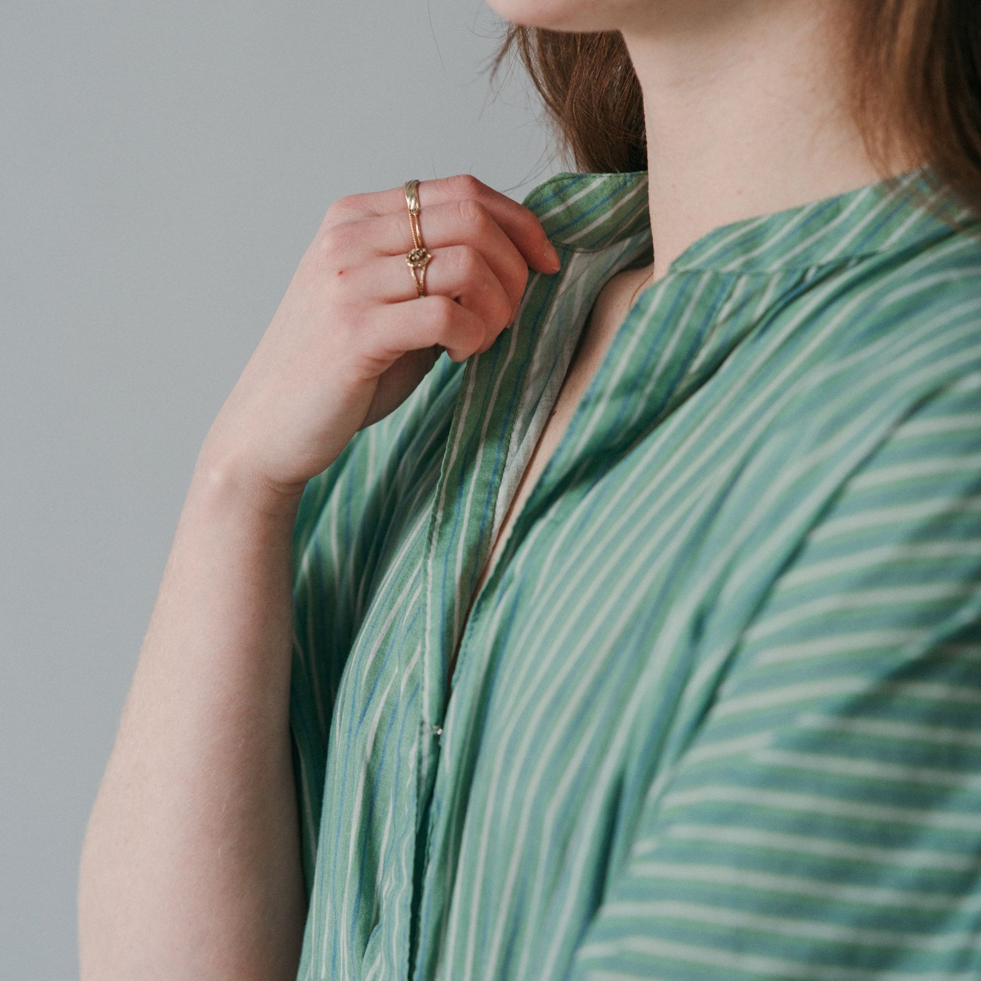 POKOLOKO Sol Kaftan #color_forest-shade