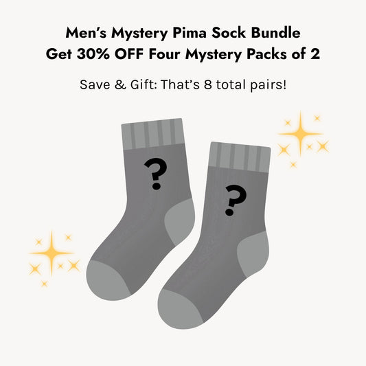 Men's Mystery Pima Sock Bundle