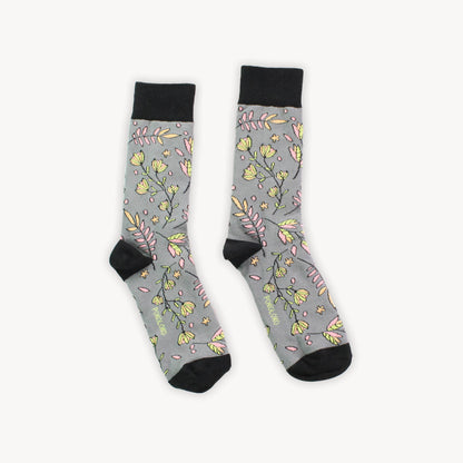 Night Floral Pima Socks