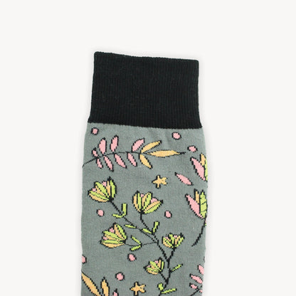 Night Floral Pima Socks