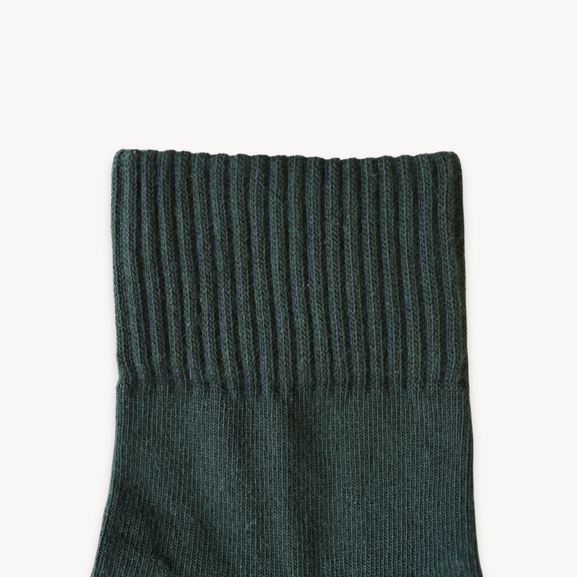 POKOLOKO Striped-Solid Pima Socks - Pack of 2 #color_forest-walnut