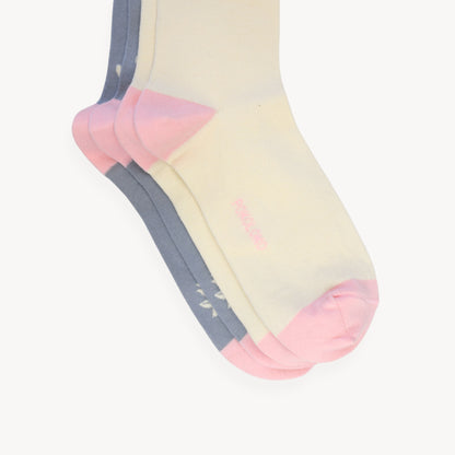 Chaussettes Lotus &amp; Solid Pima - Lot de 2