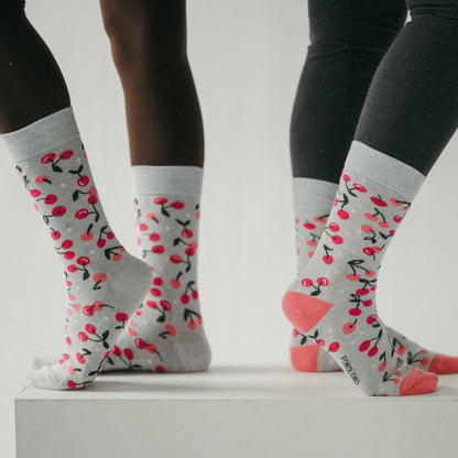 Cherry Pima Socks - Pack of 2