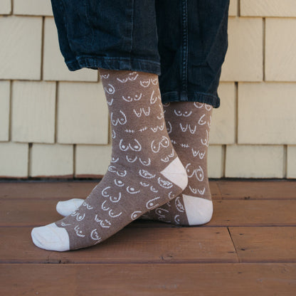 Breast Cancer Awareness Pima Socks - Pack of 2