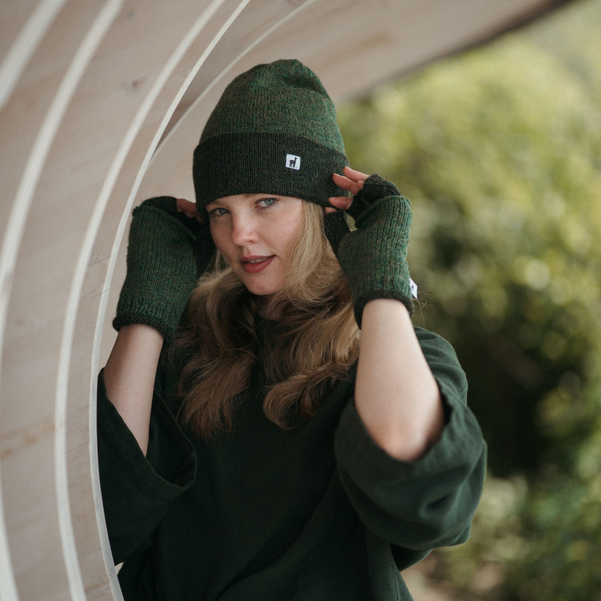 POKOLOKO Pure Reversible Toque #color_woodland