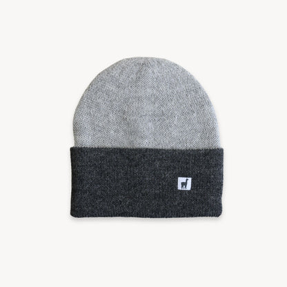 POKOLOKO Pure Reversible Toque #color_grey-charcoal
