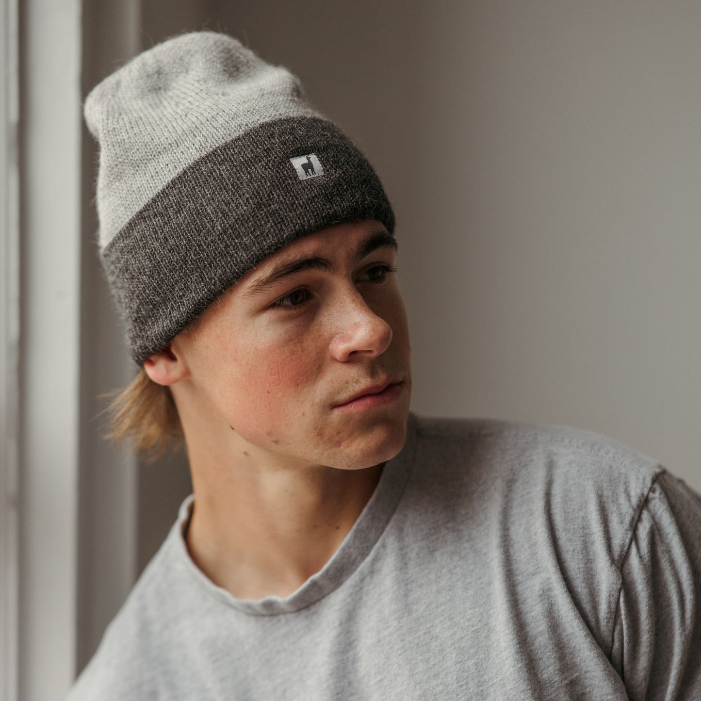 POKOLOKO Pure Reversible Toque #color_grey-charcoal