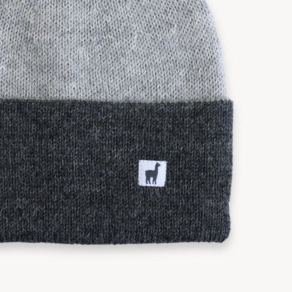 POKOLOKO Pure Reversible Toque #color_grey-charcoal