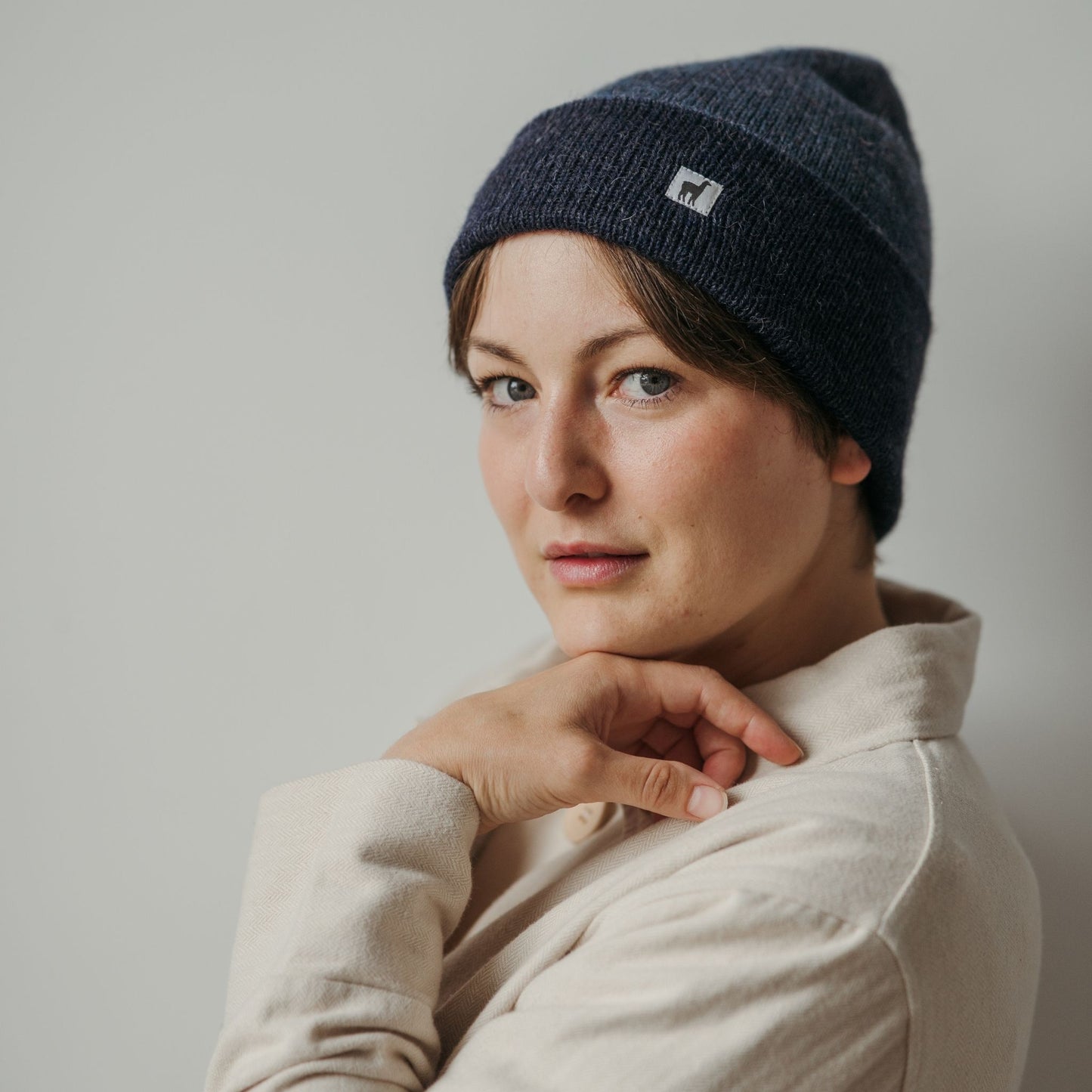 POKOLOKO Pure Reversible Toque #color_denim-blue