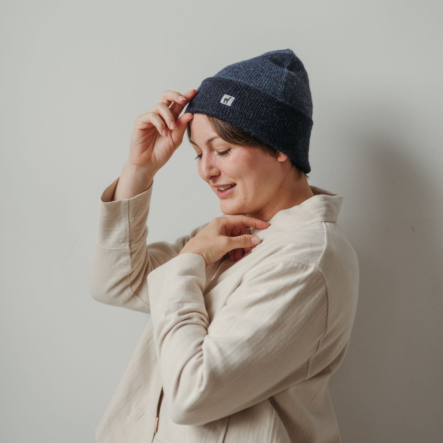 POKOLOKO Pure Reversible Toque #color_denim-blue