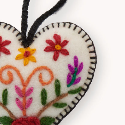 Hand-Embroidered Ornaments