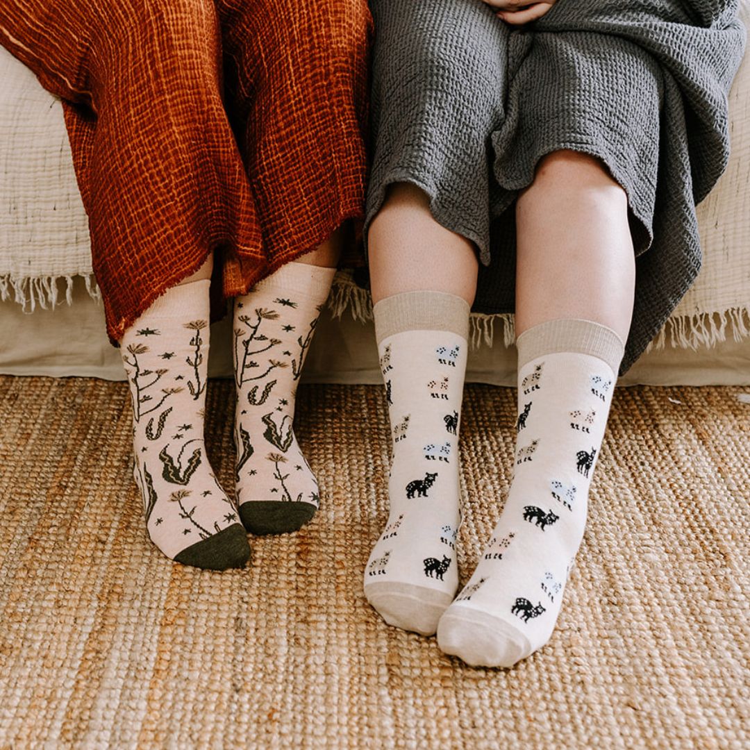 Alpaca Fiesta Pima Socks