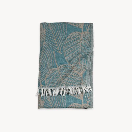 Leaf Appliqué Towel