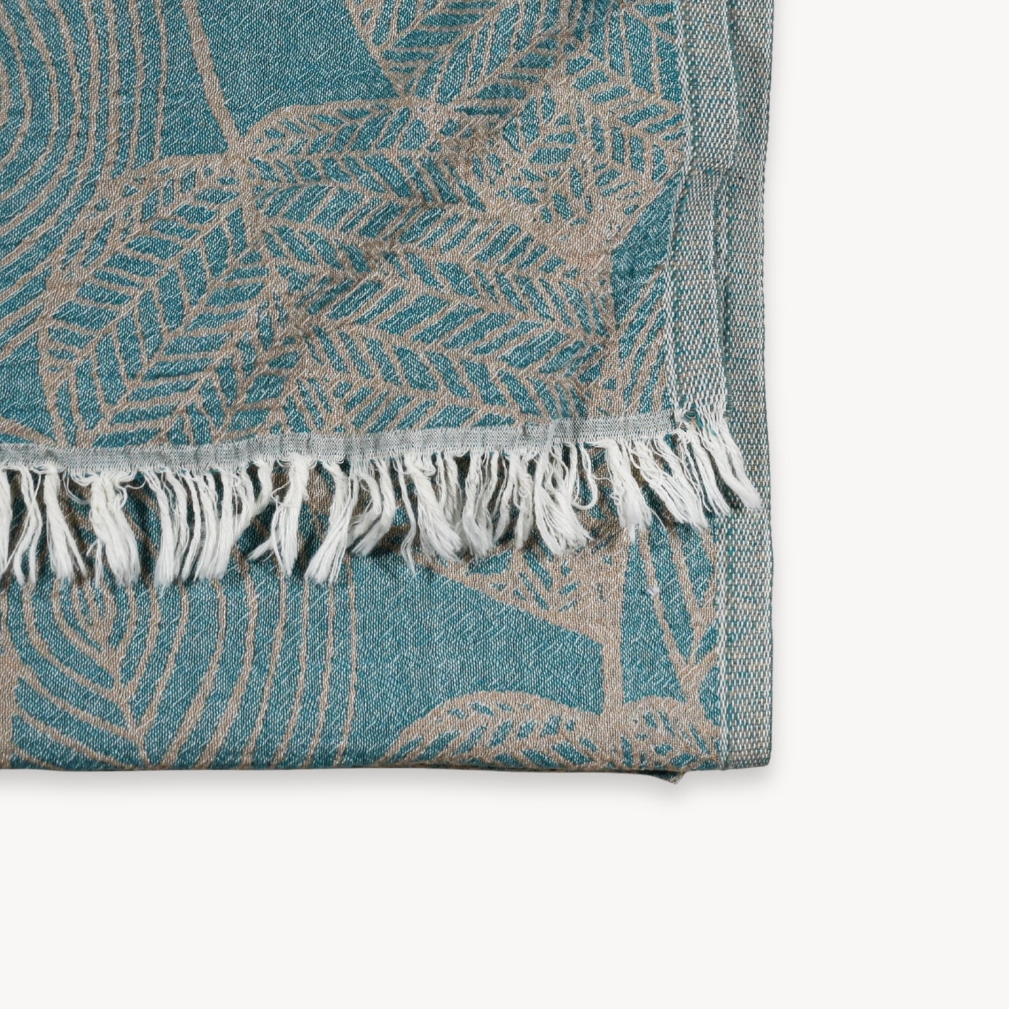 Leaf Appliqué Towel
