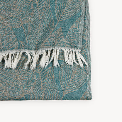 Leaf Appliqué Hand Towel
