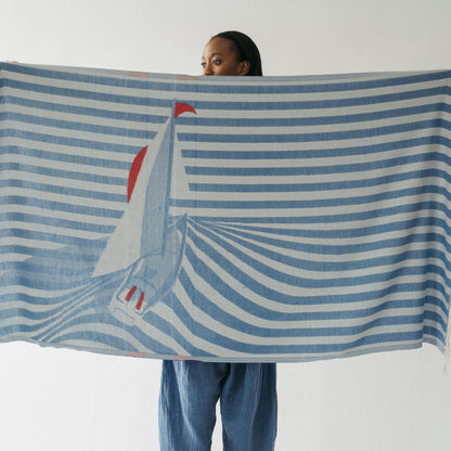 Sailboat Towel