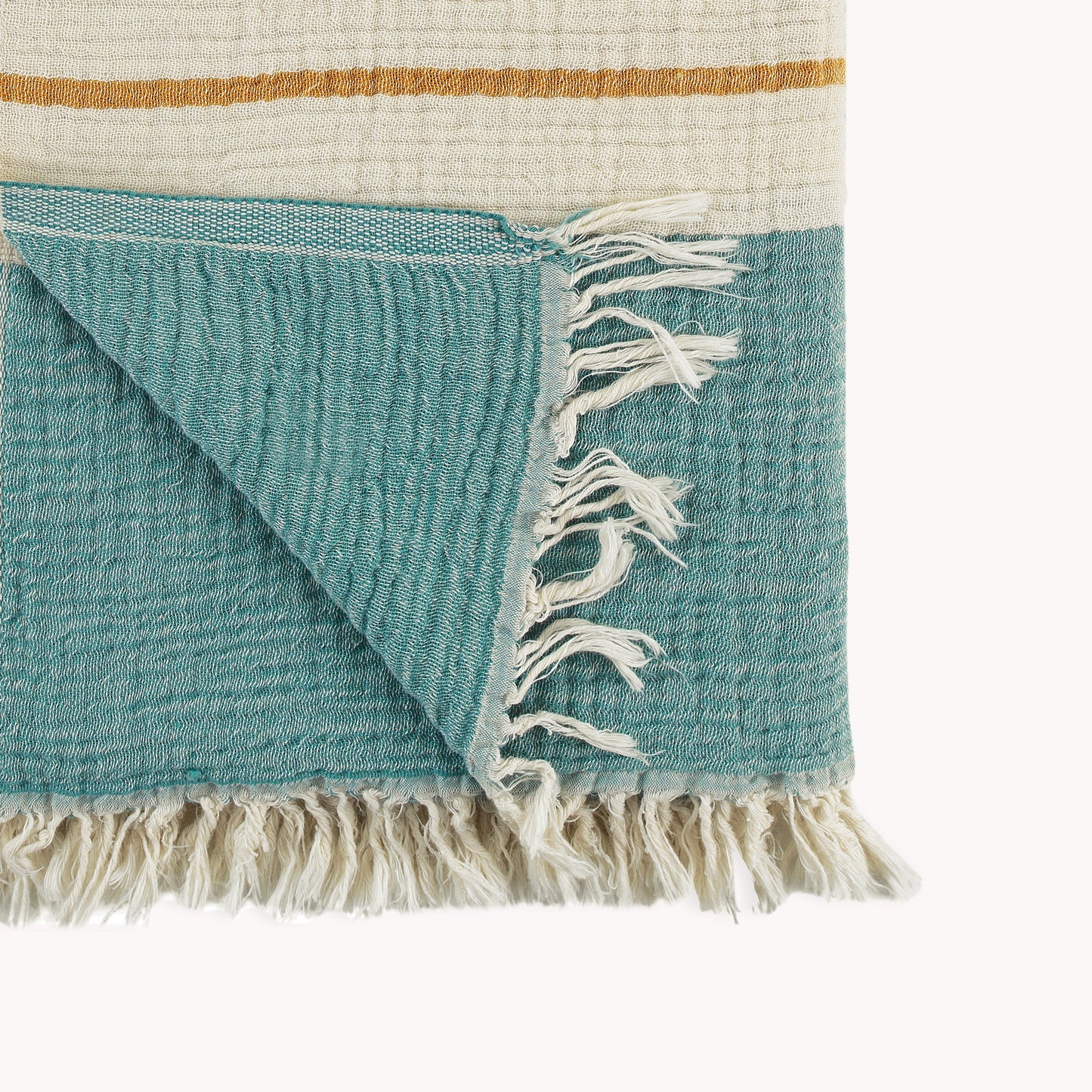 Crinkle Towel POKOLOKO #color_lagoon