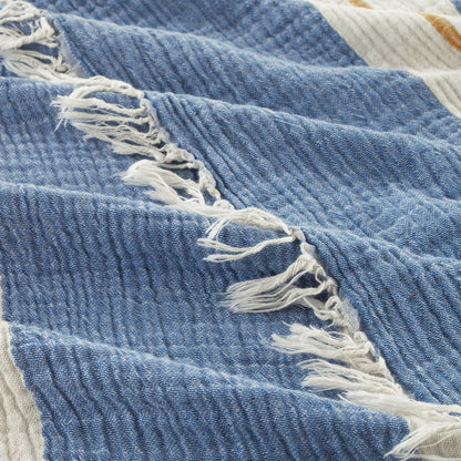 Crinkle Towel POKOLOKO #color_royal-blue