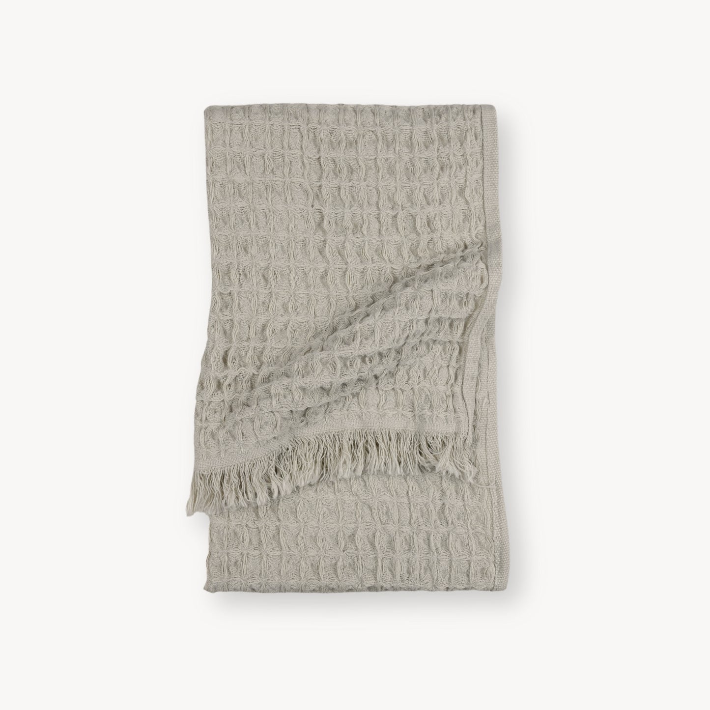 POKOLOKO French Waffle Hand Towel #color_latte